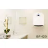 DURONIC ηλεκτρονικό αερόθερμο μπάνιου τοίχου και δαπέδου 1000/2000W